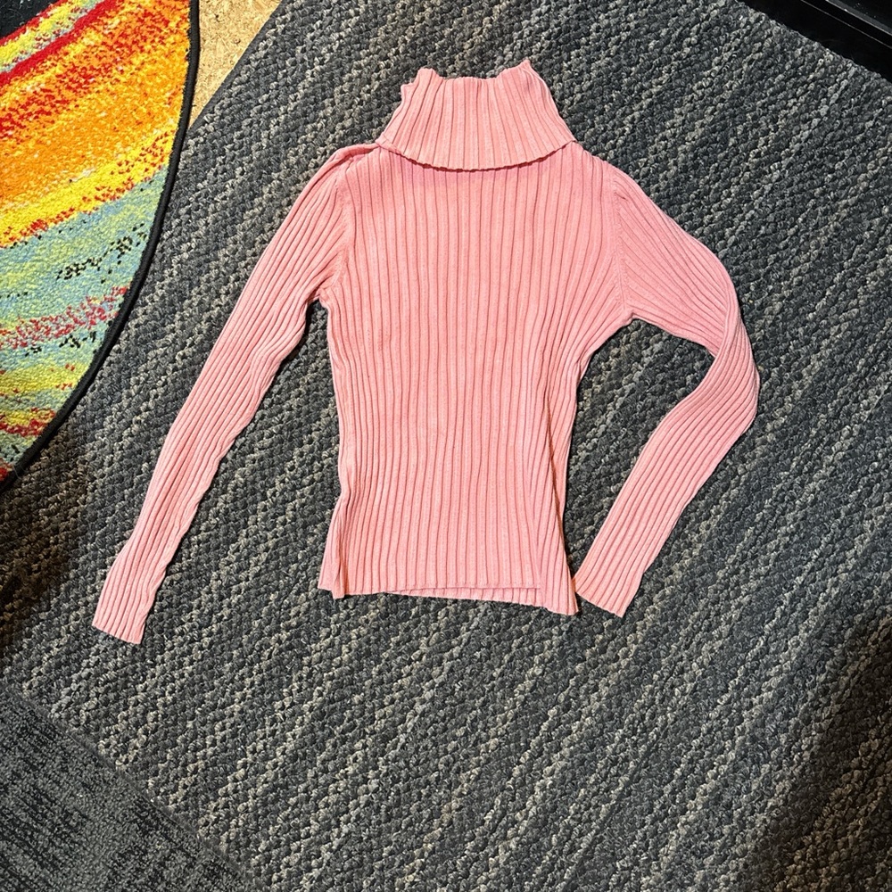Fashion Bug Soft Pink Cowl Neck Sweater
